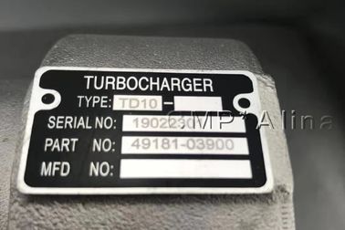 China TD10 49181-03900 turbocompressor do Cmp do desempenho de 4918103900 peças de motor do turbocompressor fornecedor